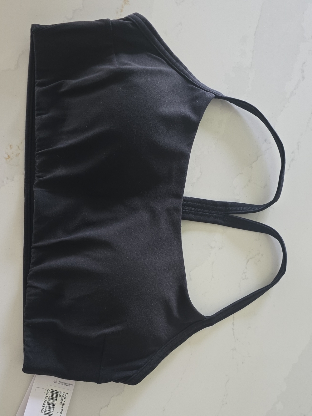 lululemon athletica Black Double-Strap Sports Bralette